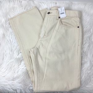 J crew factory 34 x 32 vintage slim straight jeans
